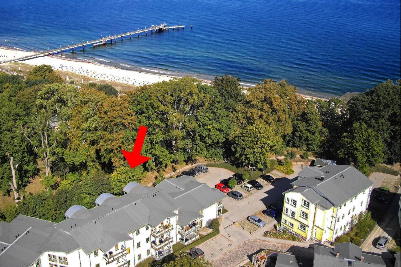 Strandnah, Balkon, Ahoi Erlebnisbad Gratis In Sellin - Strandresidenz Brandenburg Fewo 36 غورين المظهر الخارجي الصورة